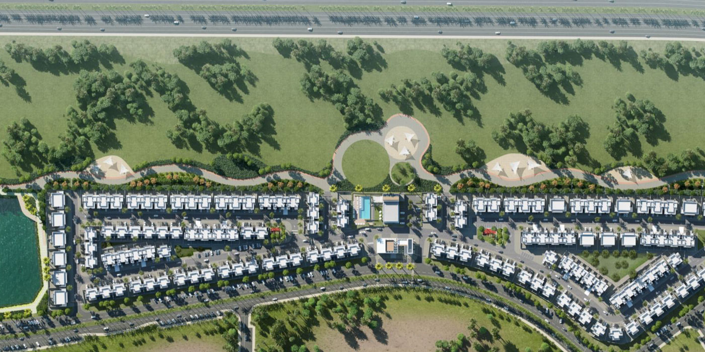 The Pulse villas and townhouses - masterplan